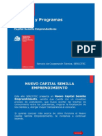 Información sobre Capital Semilla Emprendimiento