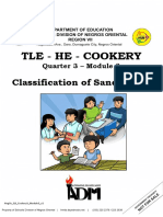 Tle - He - Cookery: Classification of Sandwiches