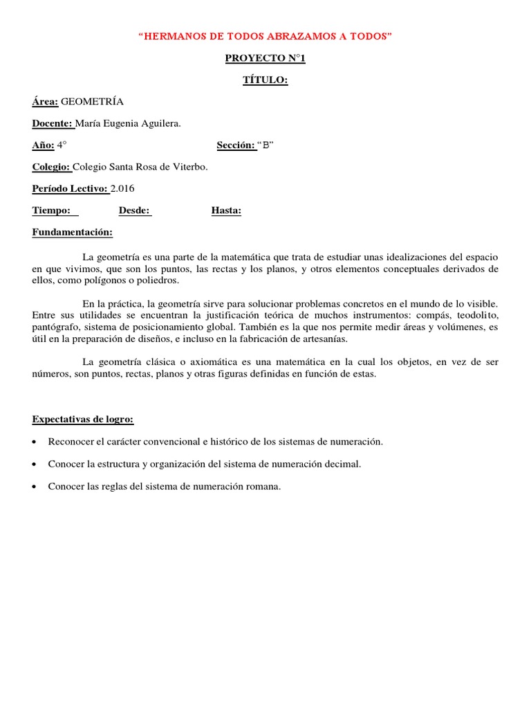Proyecto de Geometria 4 | PDF | Geometría | Triángulo