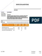 Reporte de Evaluación Técnica: Entidad Convocante