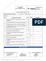 Ficha Técnica de Inspeção CITP-TE3X