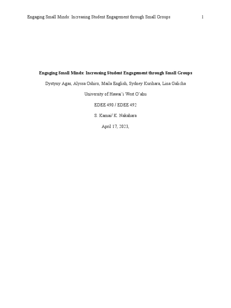 Lesson Study Paper Group 7 | PDF | Learning | Teachers