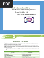 Actividad Integradora 1 Módulo 2 Conocerme A Mí Mismo Pdf