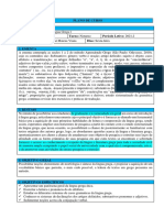 PLANO DE CURSO INTRODUÇÃO À LÍNGUA GREGA