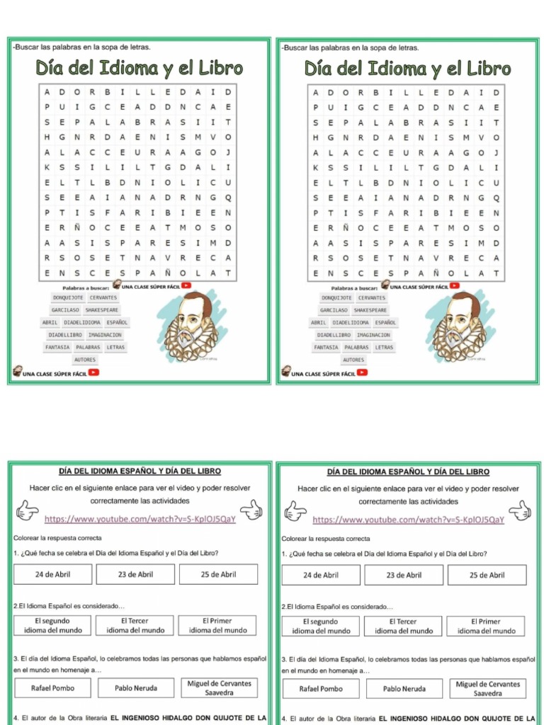 Guia Dia Del Idioma | PDF