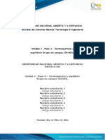 Anexo 1 Actividad 2 Termoquimica y Equilibrio