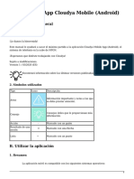 Manual de La App Cloudya Mobile (Android) : A. Informacìón General