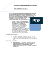 Analisis Del Poder y Estructura Organizacional de Coca Cola