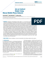 A Comparative Study On Contract Recommendation Model: Using Macao Mobile Phone Datasets