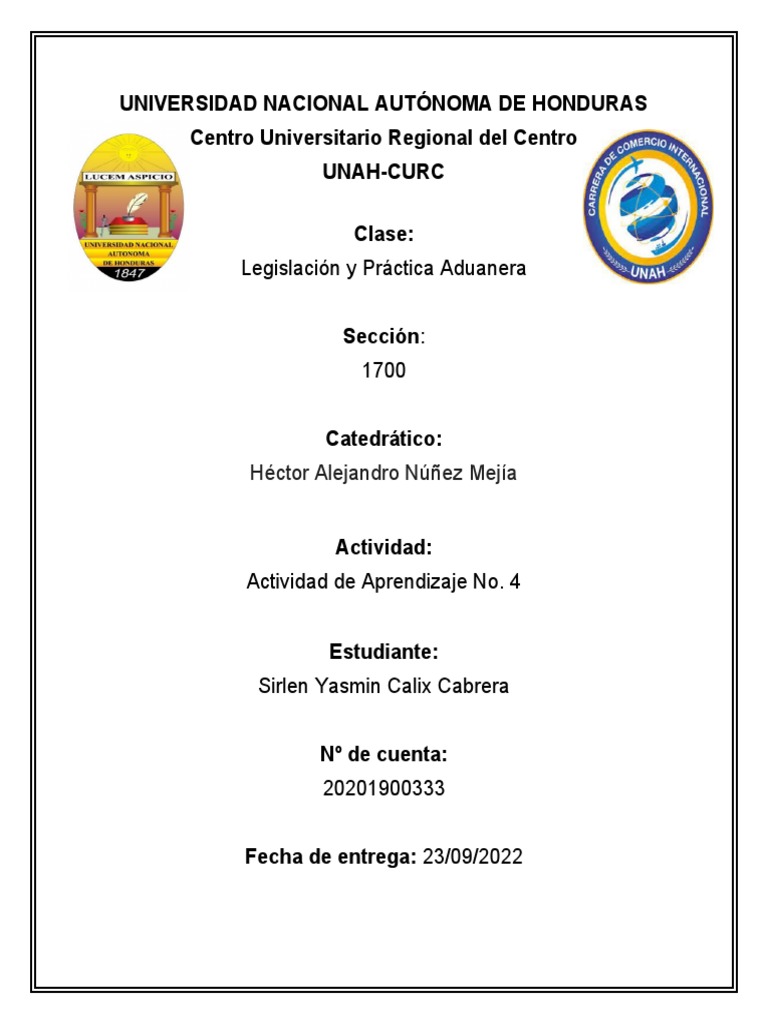 Actividad de Aprendizaje No. 4 | PDF | Comercio | El comercio internacional