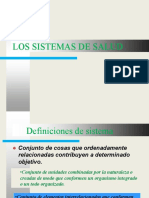 Los Sistemas de Salud Los Sistemas de Salud