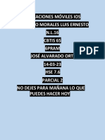 Tarea 7.6 No Dejes para Mañana Lo Que Pues Hacer Hoy - Guerrero Morales Luis Ernesto