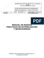 Manual de Buenas Practicas de Esteriliacion y Bioseguridad Lista