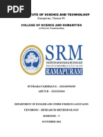 SRM Institute of Science and Technology