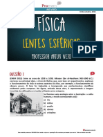 Lentes Esféricas - Física - Prof. Artur Neto