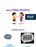 Meeting People Basic Fun Activities Games 110243