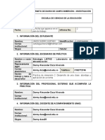 Diario de Campo - Practica de Inmersion e Investigación 2