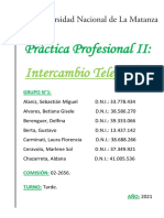 Trabajo Práctico, Primeros Telegramas, Grupo 1, Comisión 2656, Turno Tarde