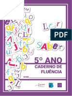 5º Ano Caderno de Fluência