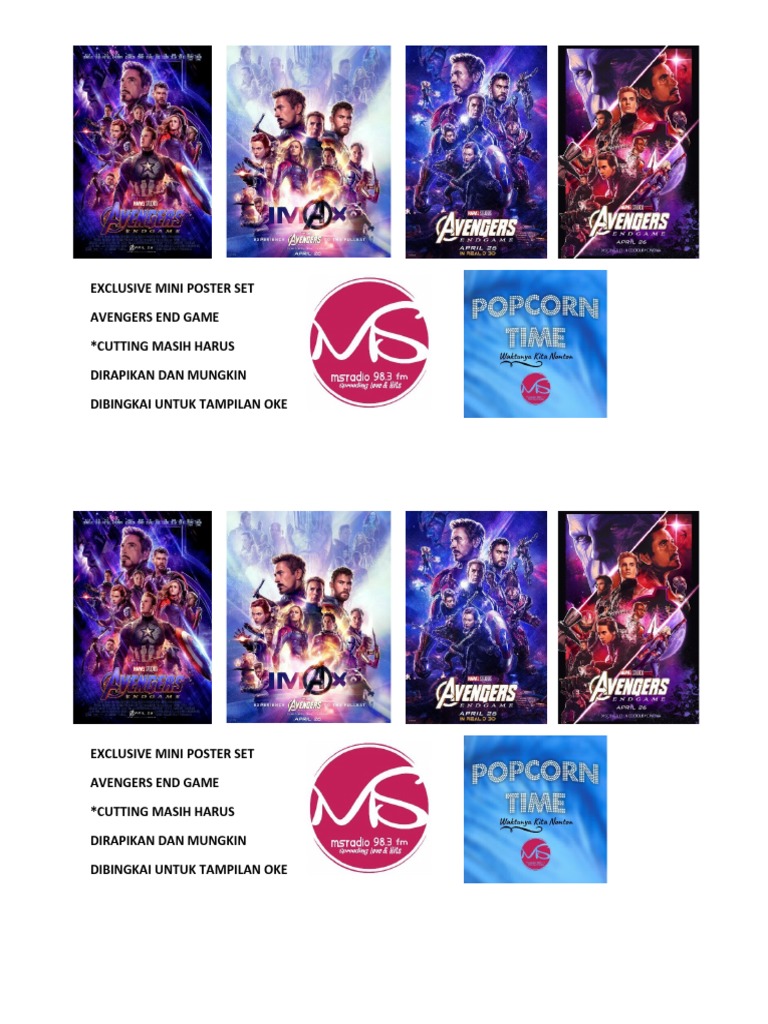 Exclusive Mini Poster Set | PDF