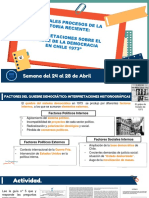 Comprensión Histórica Del Presente - Clases Semana Del 24 Al 28 de Abril