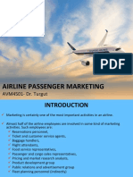Airline Passenger Marketing: AVM4501-Dr. Turgut