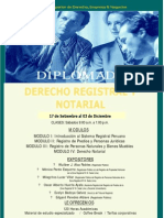 Derecho Registral y Notarial