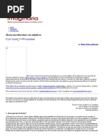 Andruetto Hacia Una Literatura Sin Adjetivos. Imaginaria