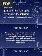 When Technology and Humanity Cross