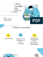 Impacto de la pandemia en NNA con TOC: evidencia de estudios