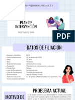 Informe Final Del Plan de Intervención