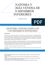 Anatomia Y Fisiologia Venosa de Los Miembros Inferiores: Ruben Kong