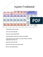 Autorregistro Conductual 