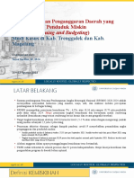 Best Practice Penanggulangan Kemiskinan (Pro Porr Budgeting) Kasus Magelang - Yanse Kardias