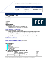 Lesson Plan Geometry Cylinders and Cones