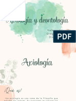Axiología y Deontología
