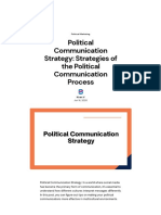 Political Communication Strategy: Strategies of The Political Communication Process