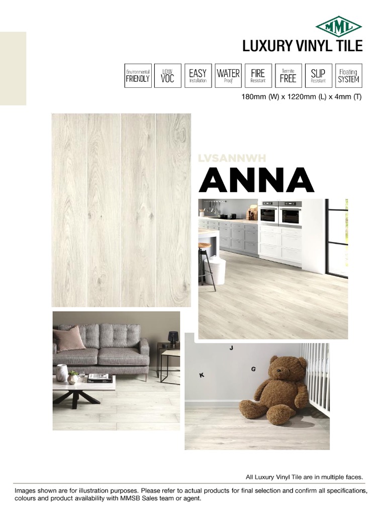 MML Luxury Vinyl Tile Catalogue | PDF