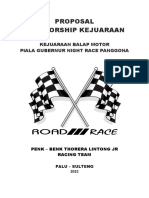 Proposal Sponsorship Kejuaraan Road Race
