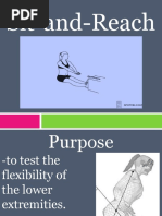 Zipper Test: Flexibility Measurement Guide | PDF | Finger | Elbow