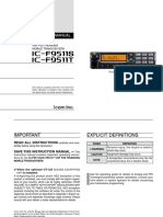 Ic-F9511s T Manual