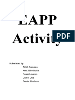 Eapp Activity: Submitted by
