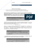 4.4 Teorema Fundamental Del Algebra