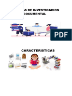 Tecnicas de Investigacion Documental: Caracteristicas