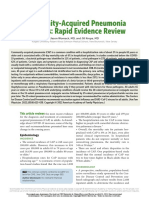 Community-Acquired Pneumonia in Adults - Rapid Evidence Review