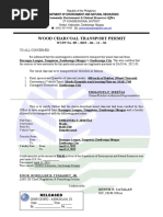 Wood Charcoal Transport Permit: WCPP No. R9 - 2023 - 04 - 11 - 56