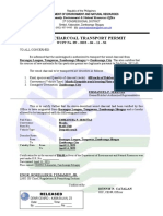 Wood Charcoal Transport Permit: WCPP No. R9 - 2023 - 04 - 11 - 56