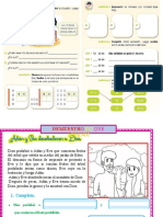 Sesión de Matemática y Religión 2º Primaria