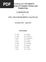 Visual Basic Labmanual