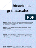 Combinaciones Gramaticales